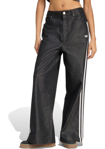 Markali Adidas Gy Shıne Dnm Kadın Siyah Eşofman Altı KE9799