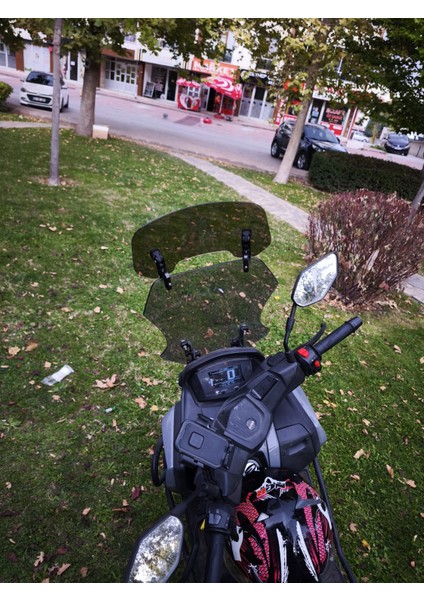 Deflektör Füme Model 2 Rüzgar Saptırıcı Siperlik Şeffaf Motor Camı Cam Uzatma fırsatları