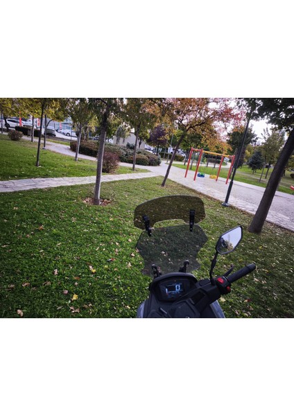 Deflektör Füme Model 2 Rüzgar Saptırıcı Siperlik Şeffaf Motor Camı Cam Uzatma