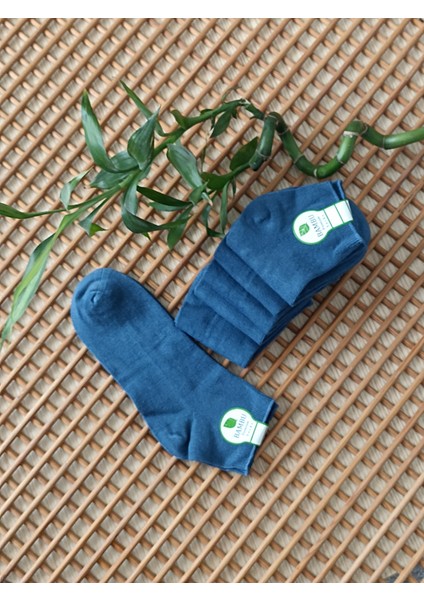 Bambu Patik Erkek 6 Çift Dikişsiz Çorap