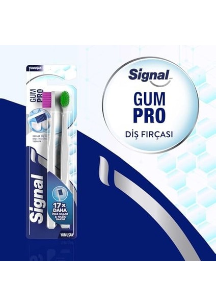 Signal Nazik Diş Eti Bakımı 2'li Yumuşak Diş Fırçası