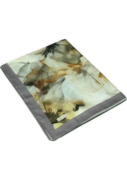 Ecenur Çiçek Desenli Soft Pamuk Şal 75X190 cm – Dört Mevsim Kullanıma Uygun modelleri