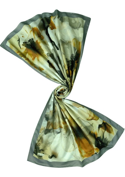 Ecenur Çiçek Desenli Soft Pamuk Şal 75X190 cm – Dört Mevsim Kullanıma Uygun fırsatları