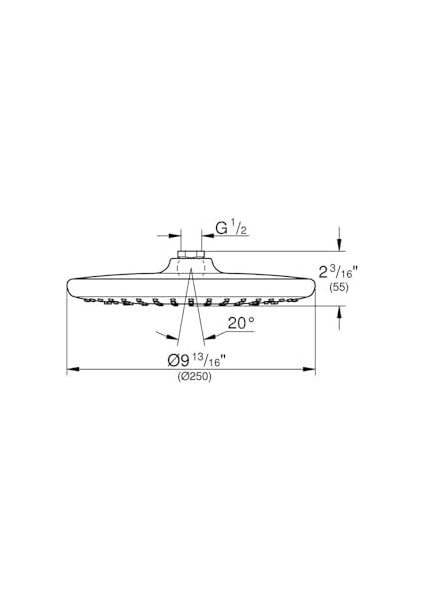 250 Tepe Duşu 1 Akışlı - 26666000 fiyatları