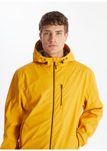 Yeni Sezon Standart Kalıp Kapüşonlu Erkek Ceket fırsatları