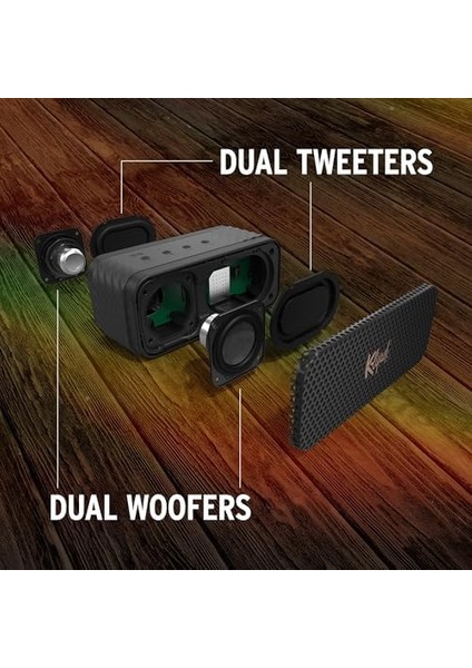 Nashville Taşınabilir Bluetooth Hoparlör, 360 Derece Ses, IP67 Toz ve Su Geçirmezlik Derecesi Için 2,25 Inç Tam Aralıklı Sürücüler, Birinci Sınıf Canlı Konser Deneyimi Için 24 Saat Çalma fiyatları