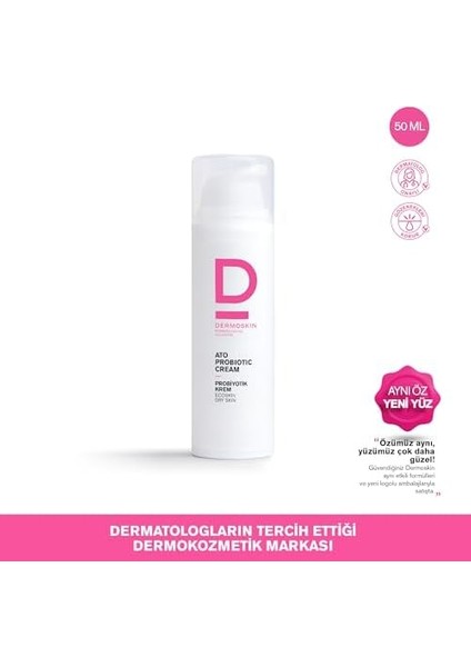 Dermoskin Ato Probiyotik Krem 50 ml 1 Paket (1 x 50 Ml) modelleri
