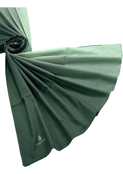 Mısırlı Eşarpları Degrade Organik Pamuk Şal 75X190 cm