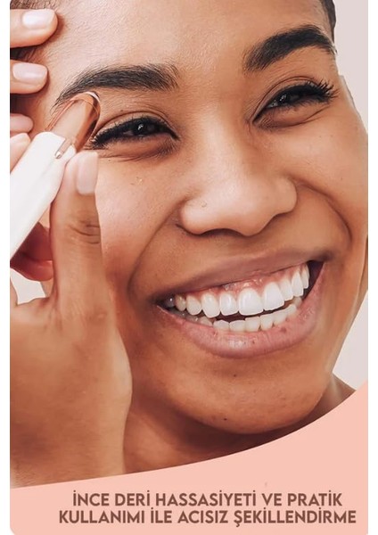Aee® Ince Uçlu Kalem Yüz Tüy Alıcı – Kaş Bıyık Epilasyon Aleti Flawless | Kadın Yüz Tüy Temizleme Makinesi | Acısız Pürüzsüzlük, Taşınabilir, Pil ile Çalışan Kaş Düzeltici Tüy Alma Aleti fiyatları