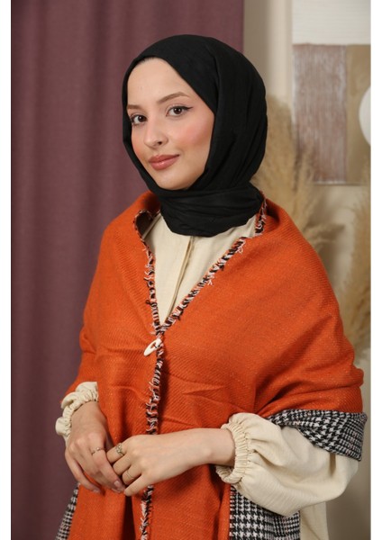 Çift Taraflı Ekose Kışlık Omuz Şalı fırsatları