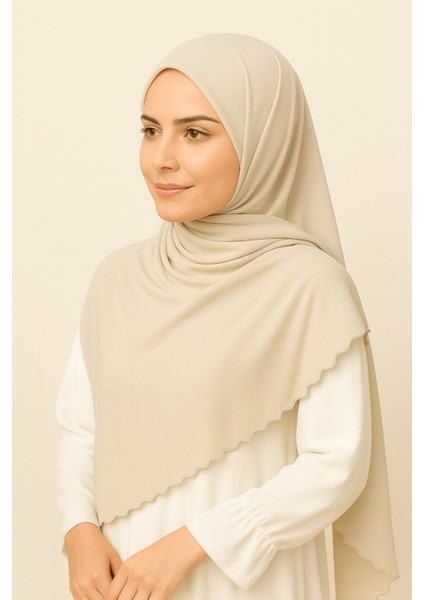 Enba Premium Jersey Sandy Şal - 75X190 cm