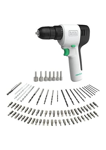 + Reviva 12 V Akülü Matkap REVDD12A80 (Sürdürülebilir Matkap%50 Geri Dönüştürülmüş Plasti fiyatları