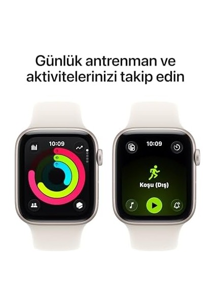 Se 3 Gps 40 mm Yıldız Işığı Alüminyum Kasa Akıllı Saat ve Yıldız Işığı Spor Kordon - S/m. Fitness ve Uyku Takibi, Kalp Atış Hızı Takibi, Hep Açık Ekran, Suya Dayanıklı Tasarım modelleri