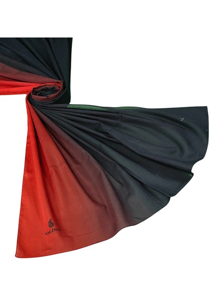 Mısırlı Eşarpları Degrade Organik Pamuk Şal 75X190 cm