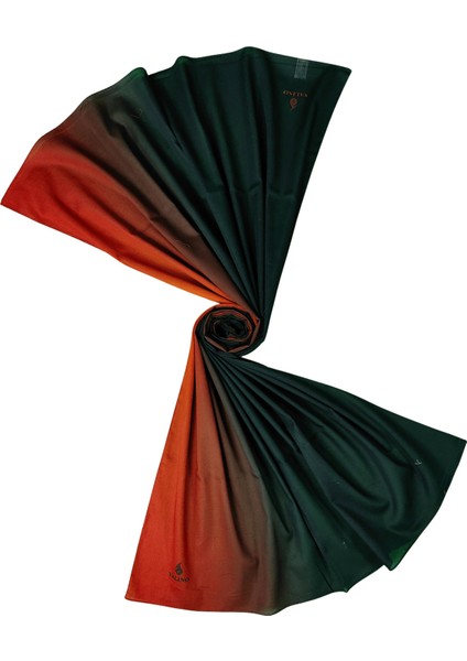 Mısırlı Eşarpları Degrade Organik Pamuk Şal 75X190 cm modelleri