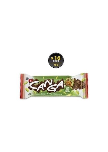 Eti Canga Antep Fıstıklı 45 G x 16 Adet