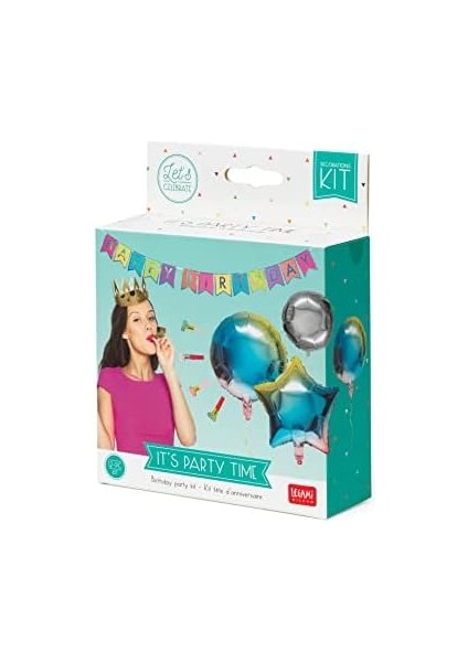 - Doğum Günü Kutlaması, 1 Çelenk, 1 Taç, 4 Trompet, 5 Balon Balonu, Balon Şişirmek Için Pipet fiyatları