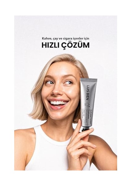 Luis Bien Aktif Karbon Diş Beyazlatma Macunu 75 ml fiyatları