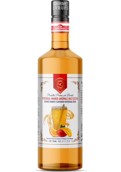 Nish Portakal Mango Aromalı Baz Içecek 700 ml -P