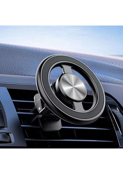 Super Mıknatıs Ultra Stabil Klipsli Havalandırma Araç Tutucu Araç Içi Telefon Tutucu