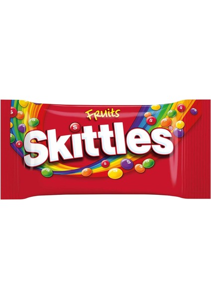 Skittles Meyve Aromalı Şeker Kaplı Yumuşak Draje 38 G x 6