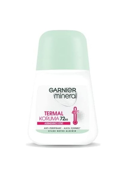 Garnier Mineral Termal Koruma Kadın Roll-On Deodorant 3600541928930