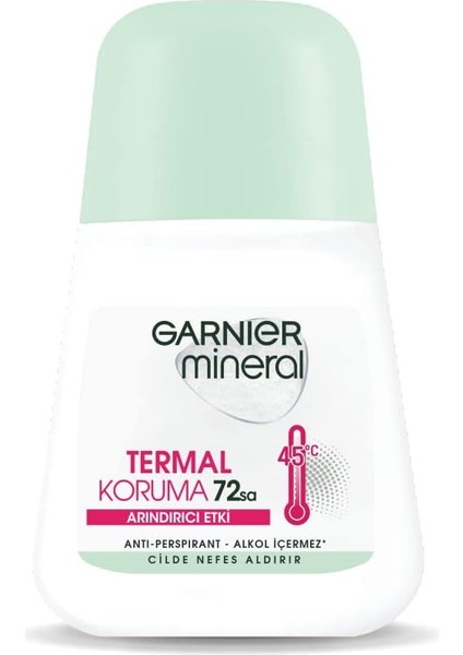 Garnier Mineral Termal Koruma Kadın Roll-On Deodorant 3600541928930 modelleri