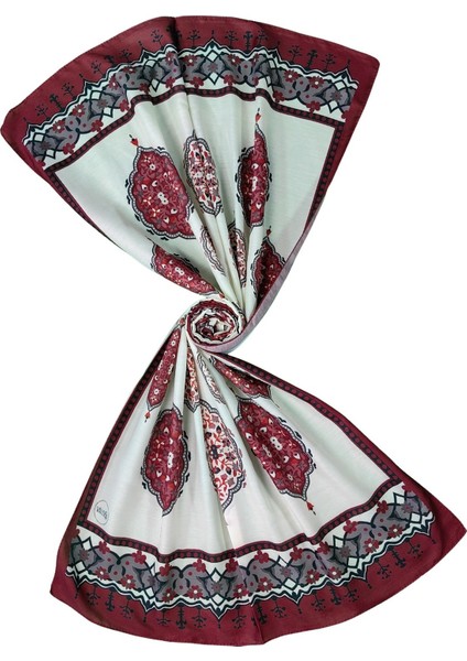 Işıl Ipek Soft Pamuklu Etnik Desenli Şal 75X190 cm modelleri