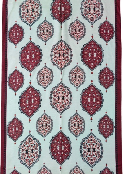 Işıl Ipek Soft Pamuklu Etnik Desenli Şal 75X190 cm fırsatları