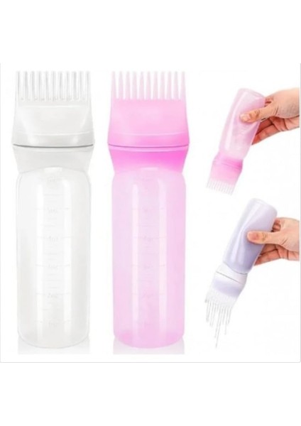 Emey Taraklı Saç Boyama ve Bakım Yağı Uygulama Şişesi, (2) fiyatları