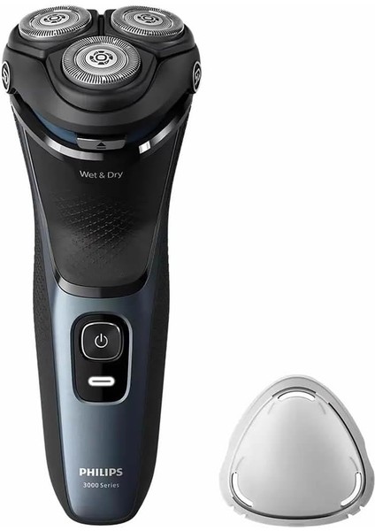 Philips 3000 Serisi Tıraş Makinesi, Islak ve Kuru Kullanım, 5d Esnek Başlık, Powercut Bıçaklar, Hassas Ciltler Için, S3144/00