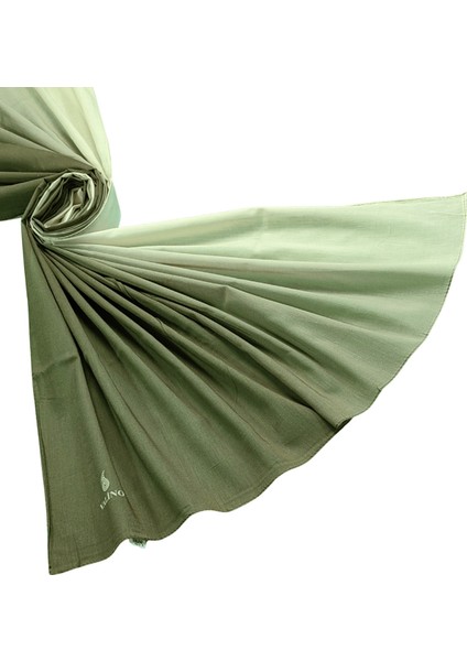 Mısırlı Eşarpları Degrade Organik Pamuk Şal 75X190 cm