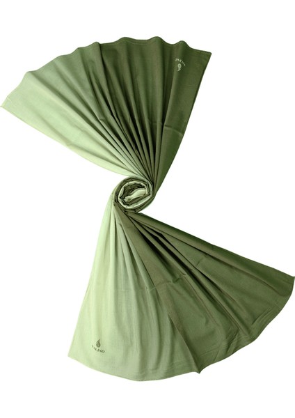 Mısırlı Eşarpları Degrade Organik Pamuk Şal 75X190 cm modelleri