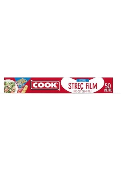 Cook Kesimli Streç Film 30 cm x 50 M