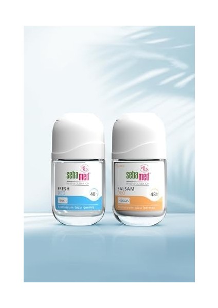 Sebamed Ter Kokusu Önleyici 48 Saat Etkili Hassas Ciltler Için Kadın Erkek Roll-On Deodorant Fresh 50ML modelleri