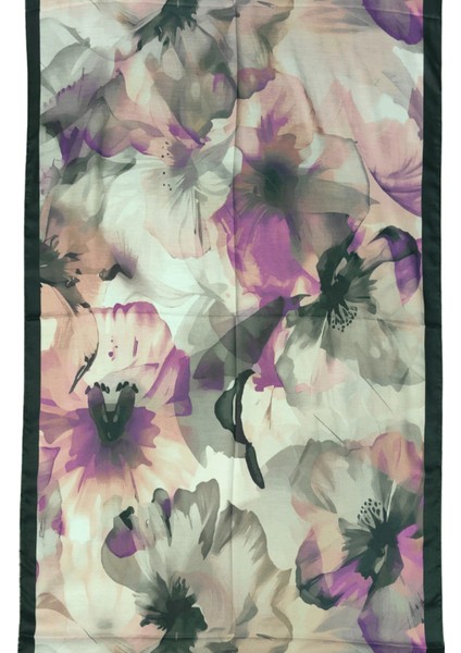 Ecenur Çiçek Desenli Soft Pamuk Şal 75X190 cm – Dört Mevsim Kullanıma Uygun fiyatları