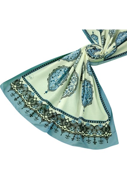 Işıl Ipek Soft Pamuklu Etnik Desenli Şal 75X190 cm