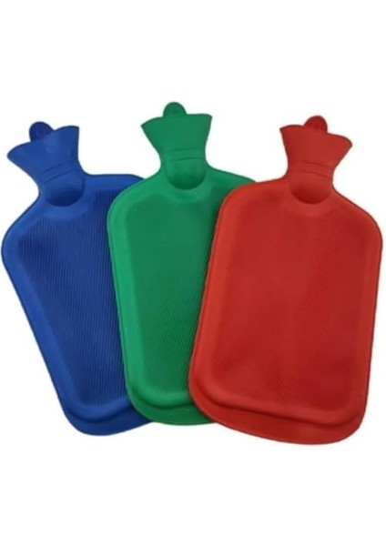 Arsimo Sıcak Su Torbası, El ve Ayak Isıtıcı Torba, Kauçuk Sıcak Su Torbası, 2 Litre