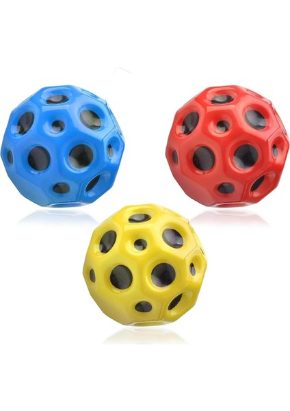 Topu, Zıplayan Top, Atlama Topları 2 Parça Zıplayan Uzay Topu, Ay Topları, Çocuklar ve Yetişkinler Için Duyusal Oyuncak, Her Yaş Için Aile Oyunları