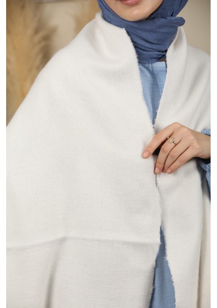 Çift Taraflı Düz Renk Kışlık Omuz Şalı indirimleri