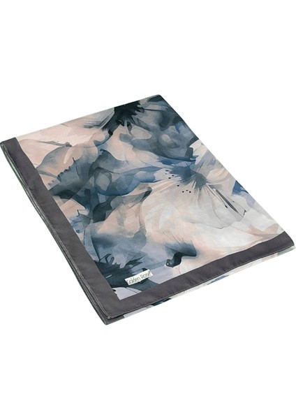 Ecenur Çiçek Desenli Soft Pamuk Şal 75X190 cm – Dört Mevsim Kullanıma Uygun modelleri