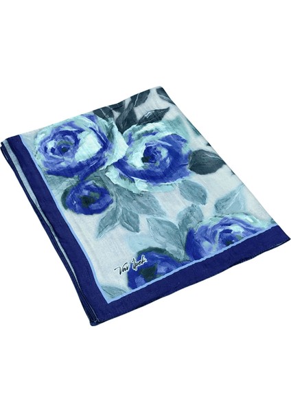 Vav Ipek Bambu Kraş Pamuk Şal – Gül Desenli, Yumuşak ve Nefes Alabilen Şal modelleri