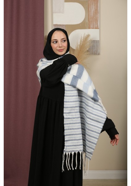 Çift Taraflı Kışlık Omuz Şalı fırsatları