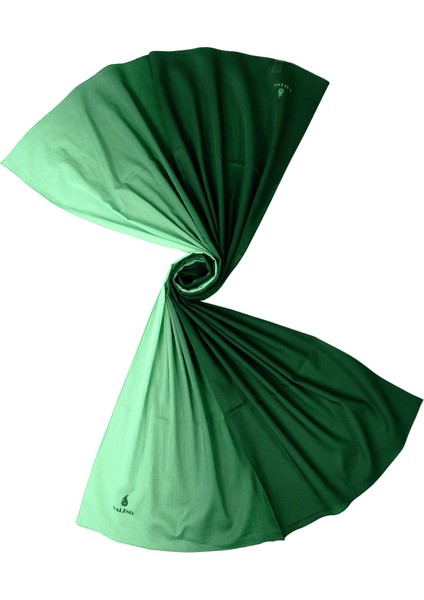 Mısırlı Eşarpları Degrade Organik Pamuk Şal 75X190 cm modelleri