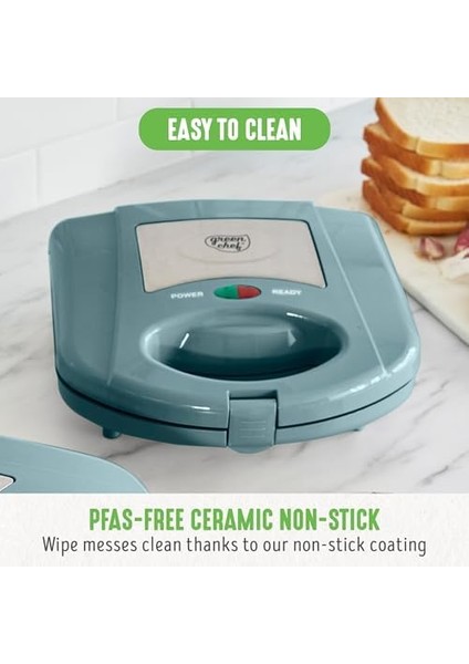 Tost Panini Makinesi Turkuaz 750 W modelleri