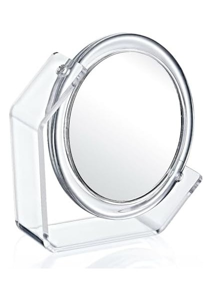 Deconox Akrilik Yuvarlak Makyaj Aynası, Akrilik Mini Makyaj Aynası - Yuvarlak Ayna, Şeffaf Ayna Şık ve Pratik Makyaj Deneyimi Için Ideal Seçim! fiyatları