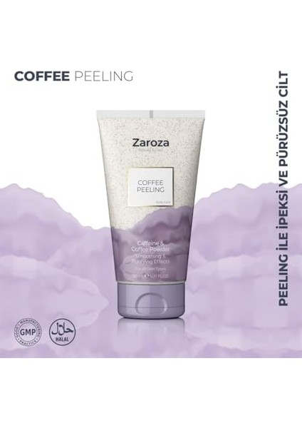 Zaroza Arındırıcı ve Besleyici Vücut Peelingi Kahve & Kafein & Kayısı Çekirdeği 150 ml fiyatları