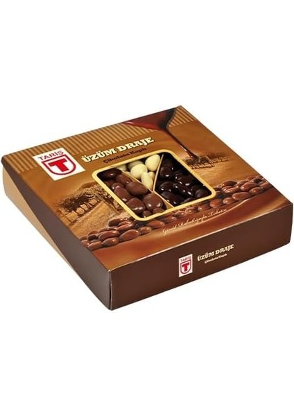 Tarpaz Çikolata Kaplı Üzüm Draje 500G