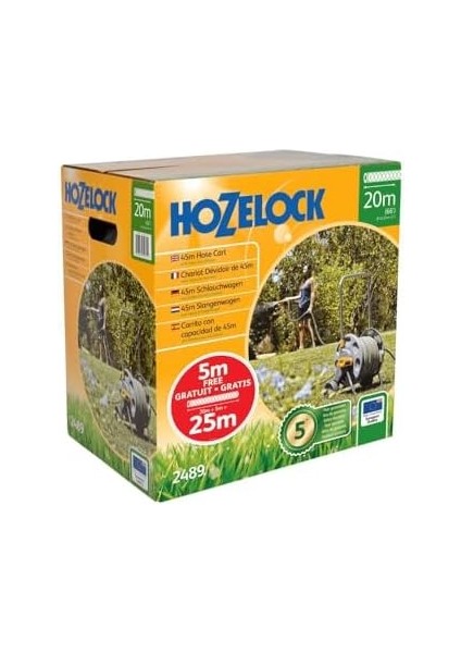 2489H 45 M Kapasiteli 20 M + 5 M (Hediyeli) Tekerlekli, Hortum Toplama Sarma Araba Seti ( ) fiyatları