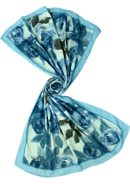 Vav Ipek Bambu Kraş Pamuk Şal – Gül Desenli, Yumuşak ve Nefes Alabilen Şal fiyatları